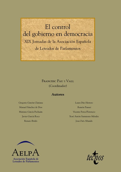 CONTROL DEL GOBIERNO EN DEMOCRACIA,EL