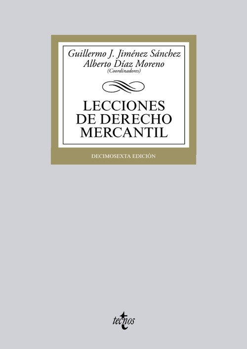 LECCIONES DE DERECHO MERCANTIL