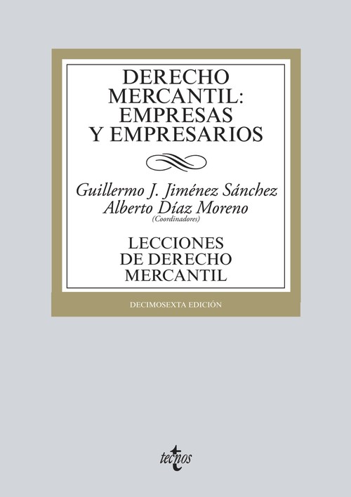 DERECHO MERCANTIL: EMPRESAS Y EMPRESARIOS