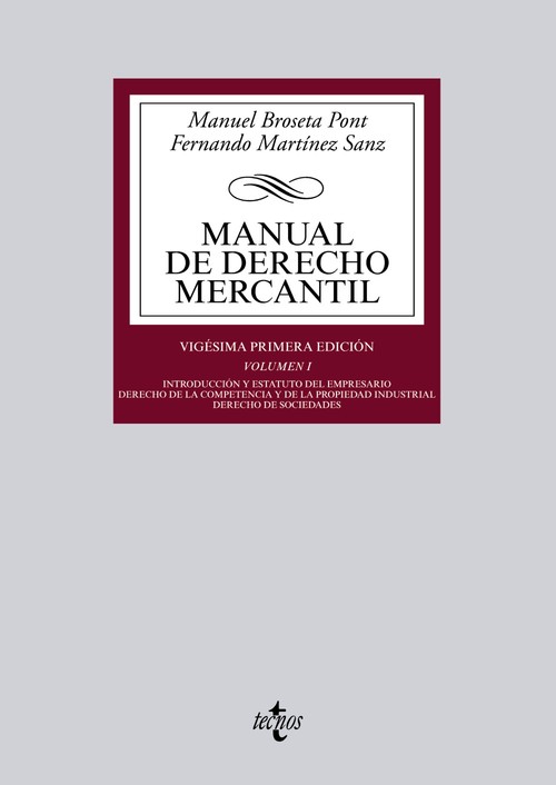 MANUAL DE DERECHO MERCANTIL
