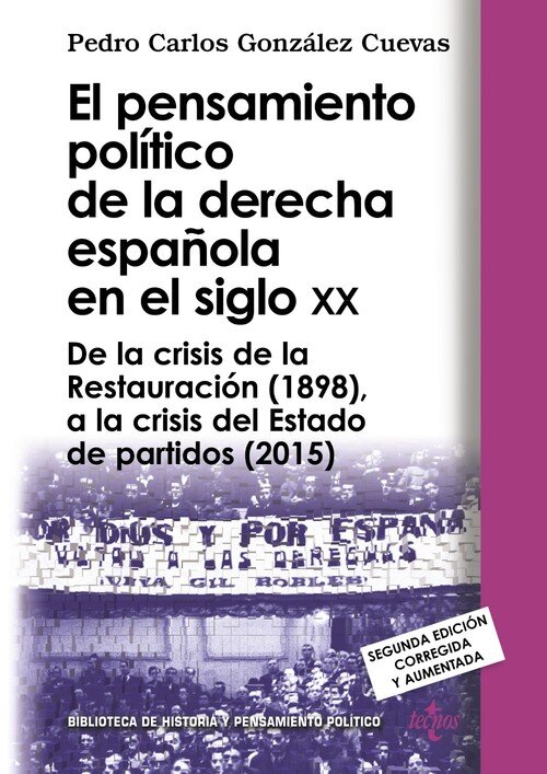 PENSAMIENTO POLITICO DE LA DERECHA ESPA�OLA EN EL SIGLO XX,E