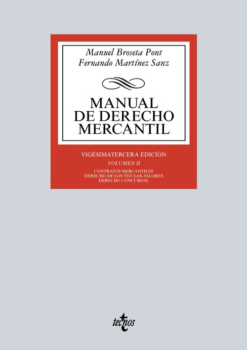 MANUAL DE DERECHO MERCANTIL