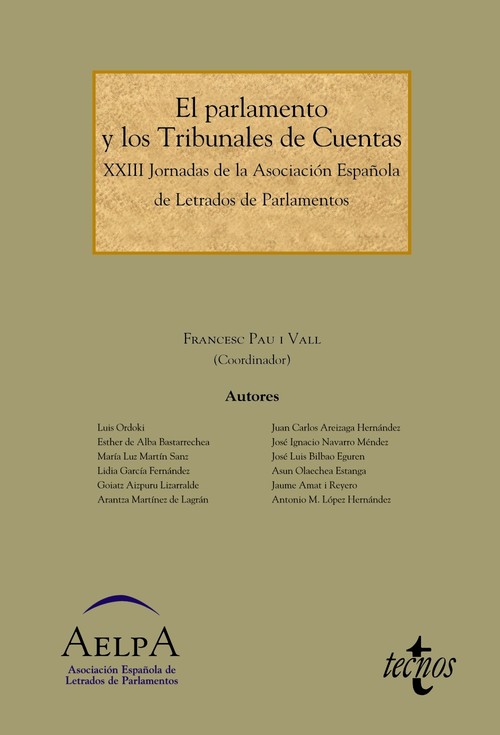 PARLAMENTO Y LOS TRIBUNALES DE CUENTAS,EL