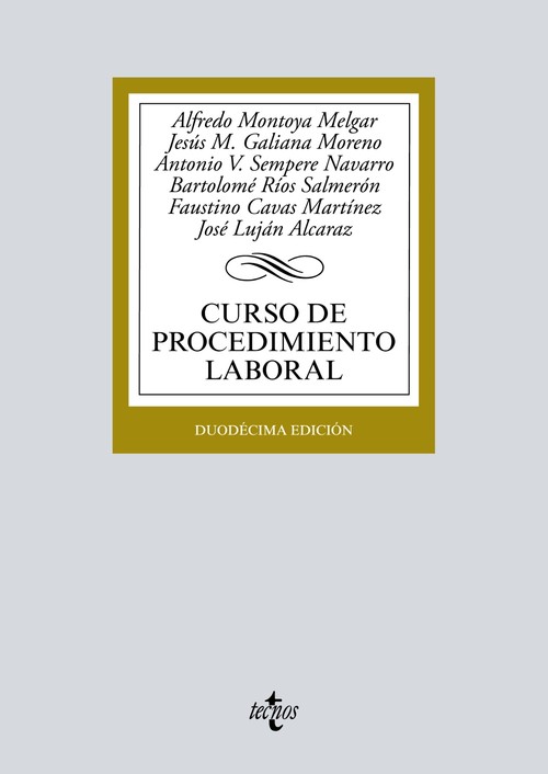 CURSO DE PROCEDIMIENTO LABORAL