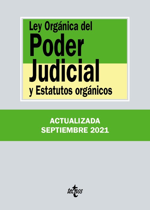 LEY ORGANICA DEL PODER JUDICIAL