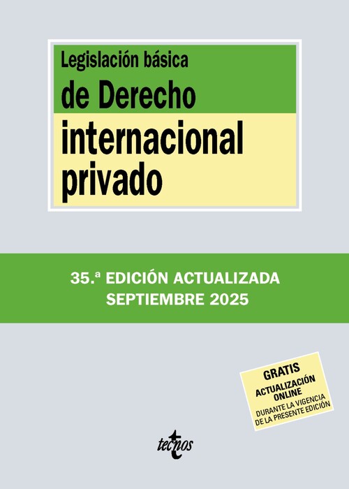 LEGISLACION BASICA DE DERECHO INTERNACIONAL PRIVADO