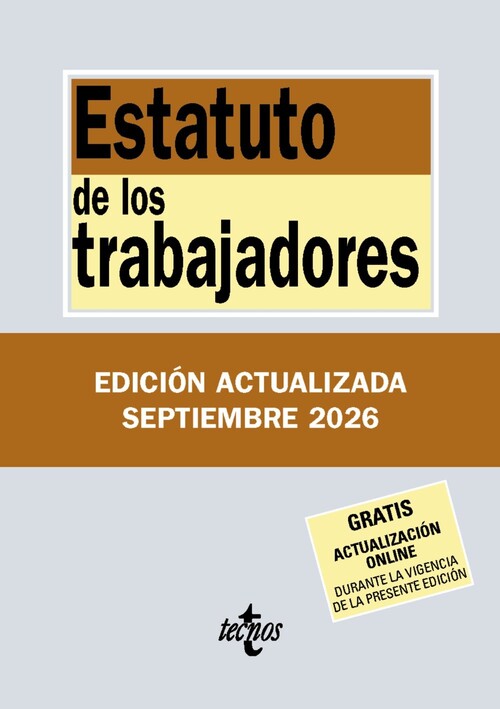 ESTATUTO DE LOS TRABAJADORES (27� EDIC.SETP.2012)