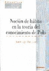 NOCION DE HABITO EN LA TEORIA DEL CONOCIMIENTO DE POLO