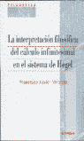 INTERPRETACION FILOSOFICA DEL CALCULO INFINITESIMAL EN EL SI