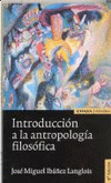 INTRODUCCION A LA ANTROPOLOGIA FILOSOFICA