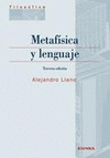 METAFISICA Y LENGUAJE