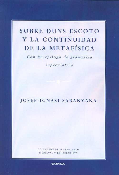 SOBRE DUNS ESCOTO Y LA CONTINUIDAD DE LA METAFISICA