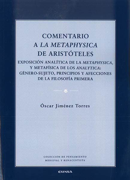 COMENTARIO A LA ETHICA NICOMACHEA DE ARISTOTELES