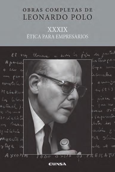 (L.P. XXXIX) ETICA PARA EMPRESARIOS