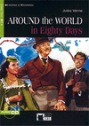 AROUND THE WORLD IN EIGHTY DAYS-BOOK+CD
