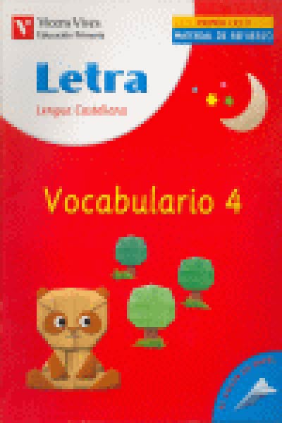 LETRA VOCABULARIO 4. CUADERNO. LENGUA Y LITERATURA