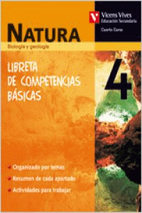 LIBRETA COMPETENCIAS BASICAS.NATURA 4ESO
