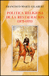 POLITICA RELIGIOSA DE LA RESTAURACION