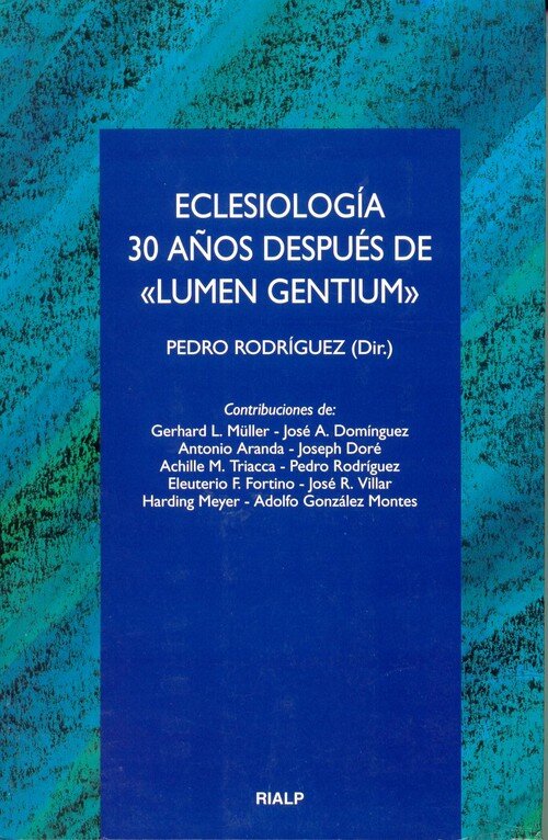 ECLESIOLOGIA 30 A OS DESPUES DE �LUMEN