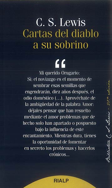 CARTAS DEL DIABLO A SU SOBRINO
