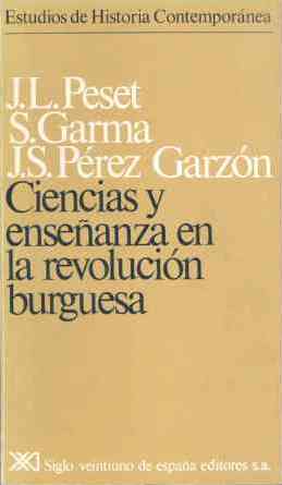 CIENCIAS Y ENSEANZA EN LA REVOLUCION BURGUESA