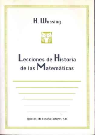 LECCIONES HIST,MATEMATICAS-WUSSING