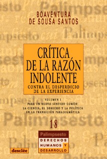 CRITICA DE LA RAZON INDOLENTE