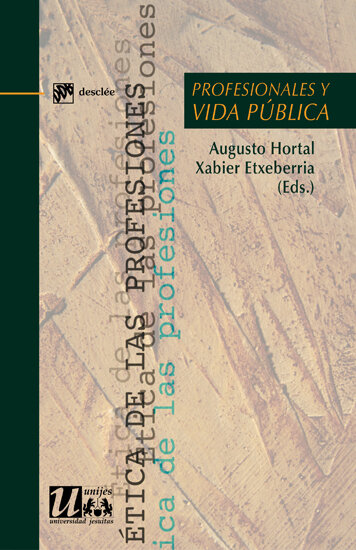 PROFESIONALES Y VIDA PUBLICA