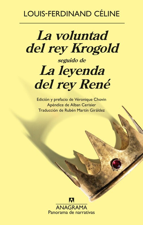 VOLUNTAD DEL REY KROGOLD SEGUIDO DE LA LEYENDA DEL REY RENE,