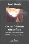 RESISTENCIA SILENCIOSA XXXII PREMIO ENSAYO