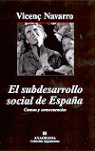 SUBDESARROLLO SOCIAL DE ESPA�A,EL