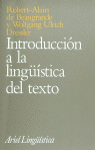 INTRODUCCION A LA LINGUISTICA DEL TEXTO