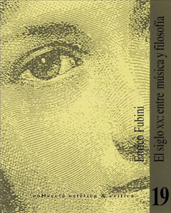 SIGLO XX: ENTRE MUSICA Y FILOSOFIA,EL