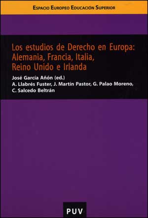 ESTUDIOS DE DERECHO EN EUROPA: ALEMANIA, FRANCIA, ITALIA, RE