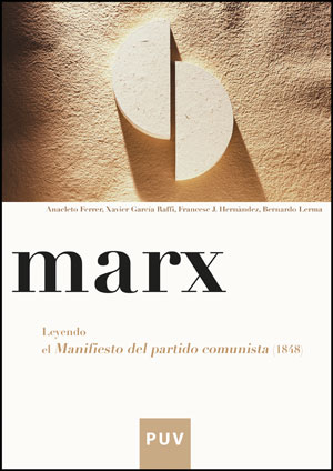 MARX LEYENDO EL MANIFIESTO DEL PARTIDO COMUNISTA (1848)