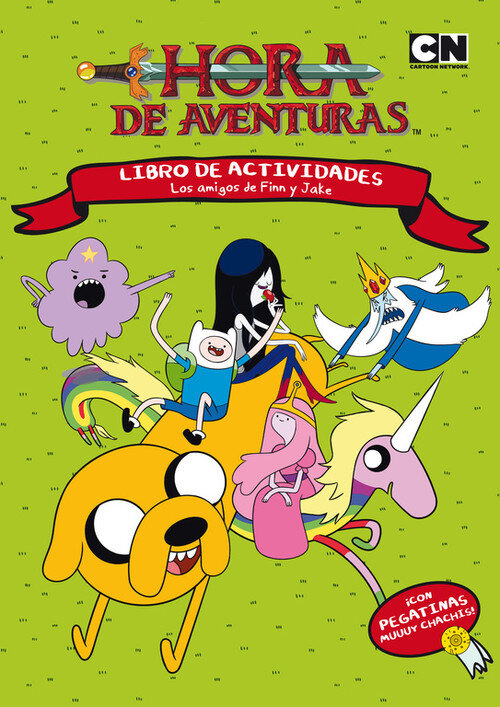 AMIGOS DE FINN Y JAKE,LOS (CON PEGATINAS Y ACTIVIDADES)