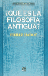 QUE ES LA FILOSOFIA ANTIGUA?
