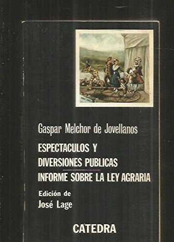 ESPECTACULOS Y DIVERSIONES PUBLICAS / INFORME SOBRE LA LEY