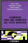 ELEMENTOS PARA UNA SEMIOTICA DEL TEXTO ARTISTICO