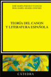 TEORIA DEL CANON Y LITERATURA ESPA�OLA
