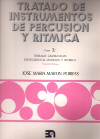 TRATADO INSTRUMENTOS DE PERCUSION Y RITMICA - CURSO 3?