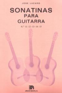 SONATINAS PARA GUITARRA NUMS, 11 A 15