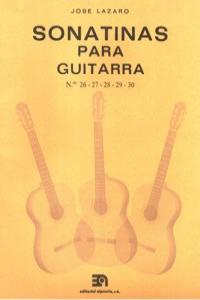 SONATINAS PARA GUITARRA NUMS, 26 A 30