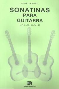SONATINAS PARA GUITARRA NUMS, 31 A 35