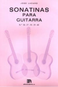 SONATINAS PARA GUITARRA NUMS, 36 A 40