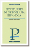 PRONTUARIO DE ORTOGRAFIA ESPA�OLA