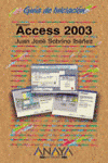 ACCESS 2003-GUIA INICIACION