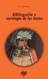 BIBLIOGRAFIA Y SOCIOLOGIA DE TEXTOS