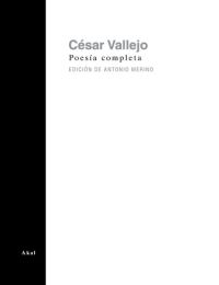 POESIA COMPLETA-CESAR VALLEJO