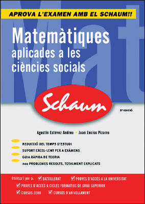 CUTR MATEMATICAS APLICADAS A LAS CCSS SCHAUM SELECTIVIDAD-CU